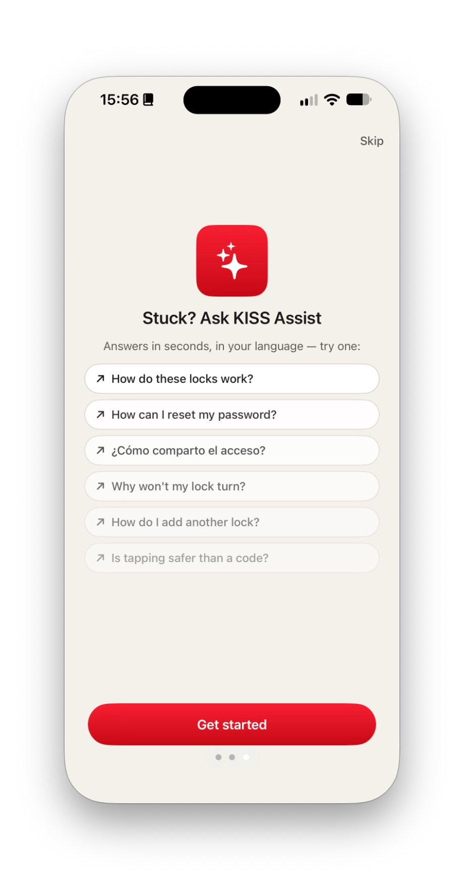 KISS Lock UI 3